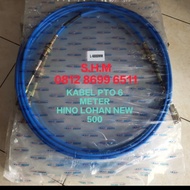 KABEL PTO NISSAN HINO FUSO UKURAN 6 METER L6000MM CABLE PTO UNIVERSAL