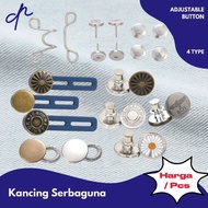 [DN] MULTIPURPOSE BUTTON ADJUSTABLE BUTTON/ JEANS ADJUSTMENT BUTTON/ - NO SEWING, REMOVABLE Jeans Bu