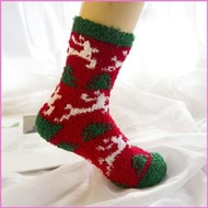 Royal Christmas Fuzzy Socks Sleeping Warm Socks Indoor Floor Slipper Socks