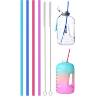 ALINK 15 inci Penyedut Penyedut Silikon Boleh Digunakan Semula Lebih Panjang, Penyedut Penyedutan Fl