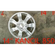 kancil 850 14 inch Car wheel Cover tyre center hub cap steel rim