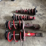 TOYOTA WISH ANE11 2.0 FRONT AND REAR ABSORBER ORIGINAL JAPAN USED
