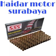 SSS HSBT 415-130L Chain Rantai 415 Rantai O Ring 415