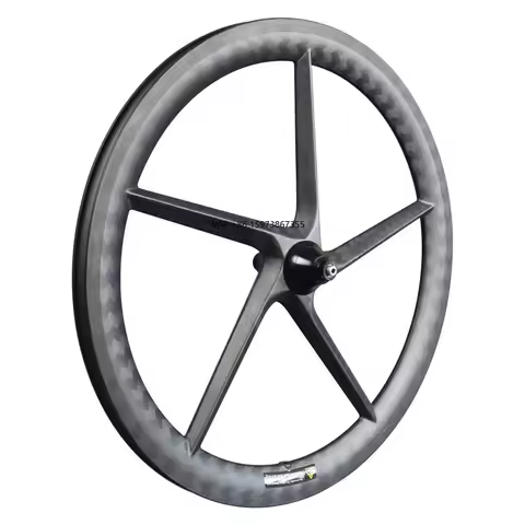 20inch 451 5 Spoke Wheelset Full Carbon Five Spoke UD/3K/12k Matte/Glossy V Brake/ Disc Brake Bicycl