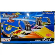 3 in 1 racing track racing car children's toy