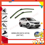 Soft Wiper Rubber - Honda CRV (2012-2016) 26"/16"
