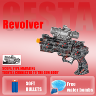 Revolver Electric Gel Blasters Gun For Adults Pellete Gun Metal Adult For Boys Outdoor Play Toys