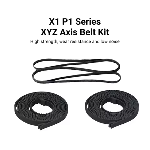 Synchronous Belt for Lab X1 P1 Series 3D Printer XYZ Axis Belt XY Axis 1442mm Z-axis 1142mm 2GT Timi
