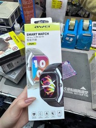 AWEI智能手錶可接受電話及訊息/smart watch/calling/waterproof