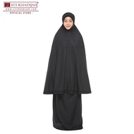 Siti Khadijah Telekung Basic Kain Safaa in Black