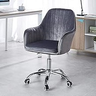 office chair gaming chair computer chair Task Chair for Living Study Bedroom,Velvet Office Chair,Adjustable Lifting Swivel Accent Chair,Modern Home Computer Chair Mid Back Desk Cha hopeful