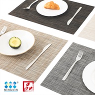 Japanese Style Placemats PVC Heat Insulation Mats Table Mats Bowl Mats Household Heat-Proof Mats Res
