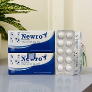 NEWRO - Nerve tonic pills 3B - B1 B6 B12 replaces Neurobion - Box of 50 pills