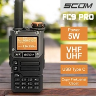 HT SCOM FC9 PRO HANDY TALKY VHF UHF HANDY TALKY