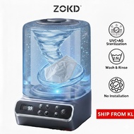 ZOKD Mini Washing Machine 2.5L Underwear Washing Machine Portable Washer Dryer Fully Automatic Mesin
