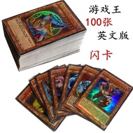 Yu-Gi-Oh English Version Yu-Gi-Oh English Cards Solitaire Game Battle Cards 100 Pieces Non-Repetitiv