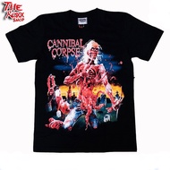 Cannibal Corpse T-shirt band shirt band shirt rock band shirt singer shirt mens baju