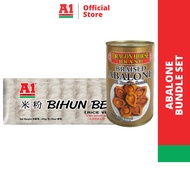 A1 3 Minutes Instant Rice Vermicelli (455g) + Dragon Horse Braised Abalone In Brown Sauce (425g)