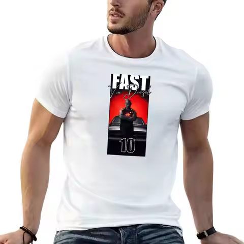 Fast and Furious 10 Fast and Furious T-Shirt Soft Stretch Short Sleeve Top
