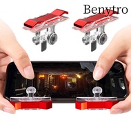 BENYTRO PUBG Game Controller, Gamepad Mobile Phone Sensitive Mobile Game Trigger, E9 L1 R1 Trigger  