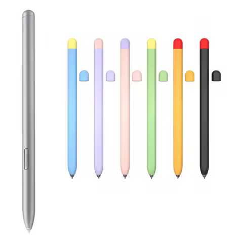 For Samsung Galaxy Tab S6 Lite P610 Tab S7 S8 S9 Tablet S6Lite Pencil Case Cover S Pen Bag Non-slip 