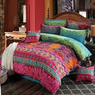 LZD 3D Bohemian Bedding Set Boho Mandala Bed Sheets Duvet Cover With Pillowcase Queen King Size Bed