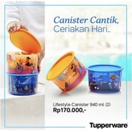 lifestyle canister tupperware