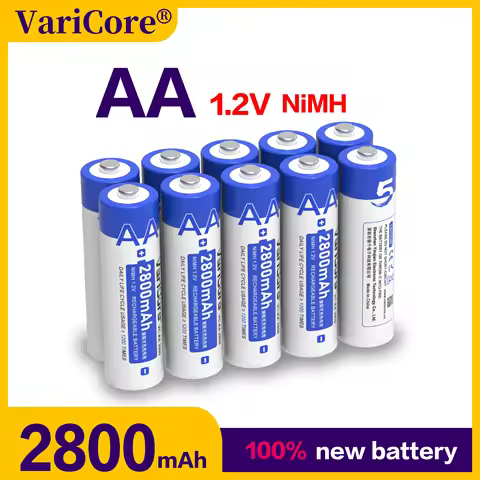 AA rechargeable battery aa Ni-MH battery 1.2V 2800mAh VVV-Grade A quality rechargeable battery VariC