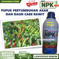 Pupuk Pertumbuhan Akar Dan Daun Cabe Rawit AMPUH ISTIQOMAH GROW 500ML Pupuk Penyubur Daun Dan Buah Cabe Rawit Pupuk Organik Cair Perangsang Buah Bunga Dan Daun Pupuk Daun Dan Buah Untuk Cabe Pupuk Penghijau Daun Cabe Terbaik Paling Manjur TERLARIS