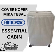 Luggage Cover Protector | Luggage Cover Rimowa Essential Cabin Full Mika 0.8 mm Thick