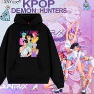 2025 KPop Demon Hunters Hoodie Unisex X05 Loose Fashion Men's Printed Shirt