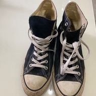 CONVERSE-男女高筒休閒鞋.帆布鞋-M9160C-黑色