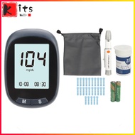 [Kitsmall] Blood Glucose Monitor Kit Lancing Pen 25 Test Strip Automatic Blood Sugar Test Kit For Pregnant Women