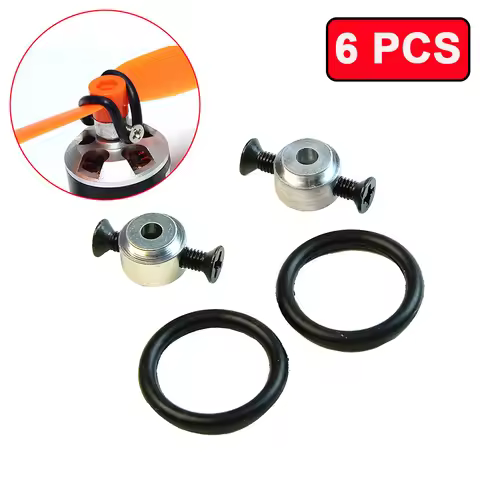 SkyArea 6Pcs/Lot Propeller Protector with O-Rings for RC Brushless Motor 1.5mm 2.0mm 3.0mm 3.17mm 4.