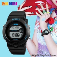 SKMEI นาฬิกาสปอร์ตดิจิตอลผู้หญิง,กันน้ำจับเวลาปลุกนาฬิกาข้อมือผู้หญิง