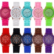 Unisex Silicone Unisex Quartz Wrist Watch Geneva