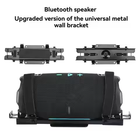 update. Metal Wall Bracket for JBL Charge 5/6 for JBL Flip 7/6 for UE Boom 3 Bluetooth Speaker Retra
