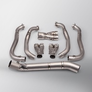 high quality Titanium alloy full exhaust system for zx6r 636 ninja zx6r 2009-2026