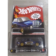 HOTWHEELS 2022 FACTORY SEALED MASTERCASE BOX COLLECTOR EDITION MAIL IN ALFA ROMEO GIULIA SPRINTA GTA