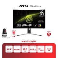MSI MONITOR MAG 32CQ6PF | 31.5" | WQHD | Rapid VA | 180Hz (จอคอมพิวเตอร์) [Pre-Order จัดส่งภายใน7-15