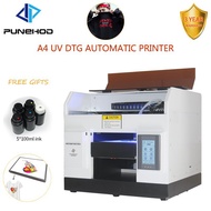 T-shirt digital uv printer eco solvent direct to garment printer a4 uv printer for epson r330 printhead 7HTe