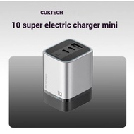 CUKTECH 10 AD1203P ชาร์จเร็วพลังสูง Mini120W แกลเลียมไนไตรด์สามพอร์ต PD