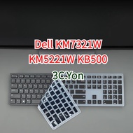 Keyboard Protector Dell KM7321W KM5221W KB500 Desktop Wireless Pro Plus Keypad Cover Soft Silicone K