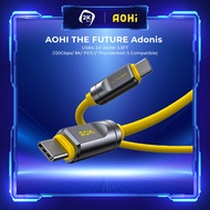 AOHI THE FUTURE Adonis USB4 2.0 240W USB-C to USB-C Cable 1m