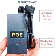 BKVINA 48V POE Power Supply for POE IP Camera - POE Power Supply, POE Power Supply 48v 0.5a 1G Speed