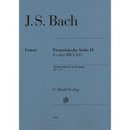 G. Henle Verlag Johann Sebastian Bach French Suite IV E flat major BWV 815