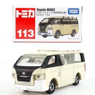 Tomica regular 113 Toyota HIACE Cream Miniature Diecast Car Toyota HIACE Hi Ace