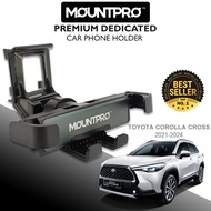 𝗠𝗢𝗨𝗡𝗧𝗣𝗥𝗢™ Premium Dedicated Car Phone Holder Toyota Corolla Cross (2021-2024)