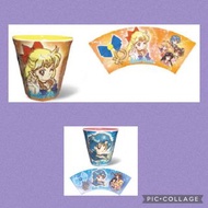 美少女戰士 - 水野亞美、愛野美奈子 彩繪水杯