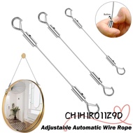 CHIHIRO11Z9D Suspension Lanyard, Stainless Steel Adjustable Wire Rope,  Automatic Lighting Hanging W